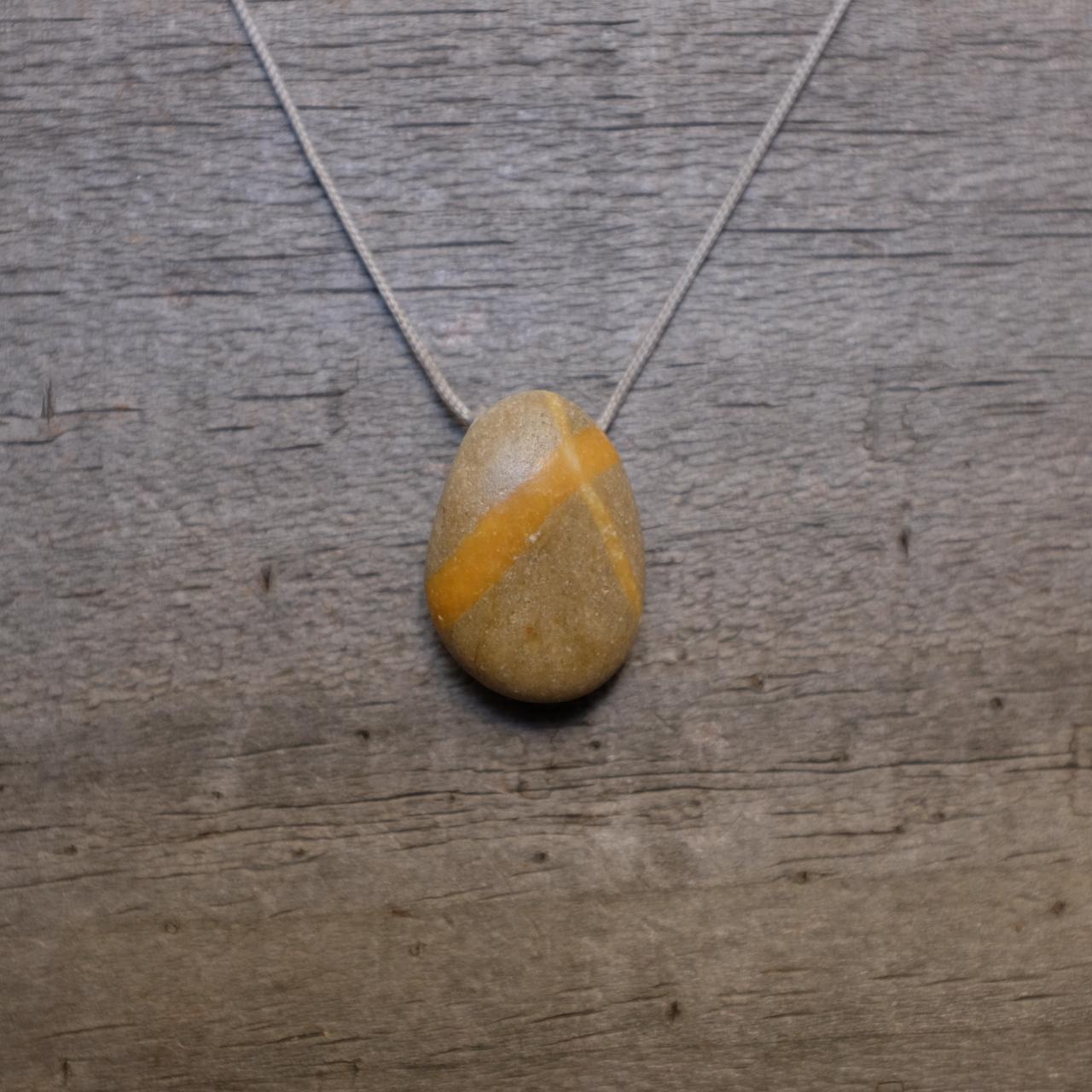 Real stone necklace